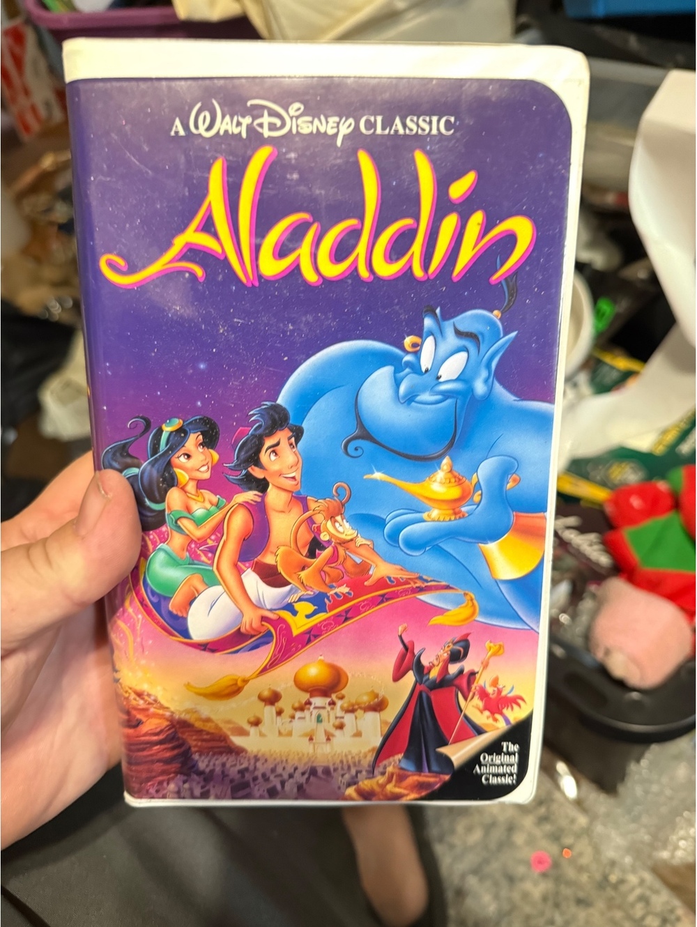 Walt Disney Classic Aladdin VHS Tape